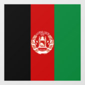 アフガニスタン国旗 ウィンドウサイン (シート)