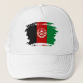 アフガニスタン国旗 キャップ (正面)