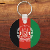 アフガニスタン国旗 キーホルダー (裏面)