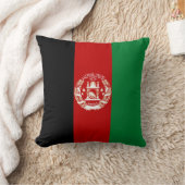 アフガニスタン国旗 クッション (ブランケット)