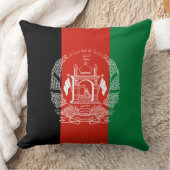 アフガニスタン国旗 クッション (ブランケット)