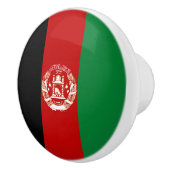 アフガニスタン国旗 セラミックノブ (右)