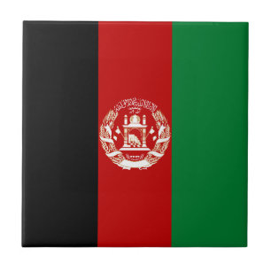 アフガニスタン国旗 タイル