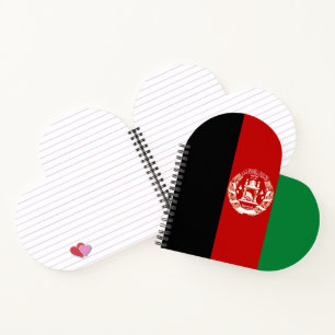 アフガニスタン国旗 ノートブック