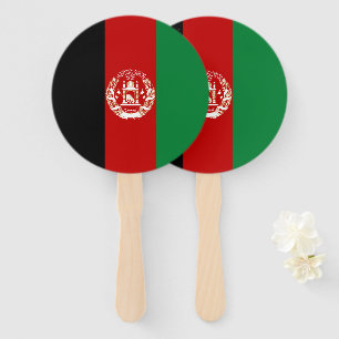 アフガニスタン国旗 ハンドファン