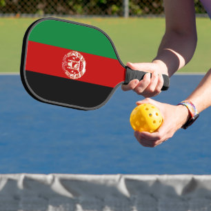 アフガニスタン国旗 ピックルボールラケット