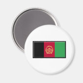 アフガニスタン国旗 マグネット (正面/裏面)