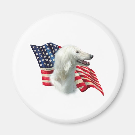 アフガニスタン国旗 マグネット (正面)