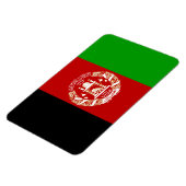 アフガニスタン国旗 マグネット (左側)