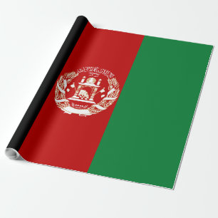 アフガニスタン国旗 ラッピングペーパー