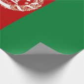 アフガニスタン国旗 ラッピングペーパー (角)