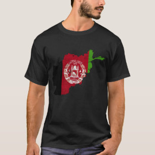 アフガニスタン国旗、ヴィンテージアフガニスタン国旗、アフガニー Tシャツ