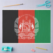 アフガニスタン国旗 薄葉紙 (クラフト)