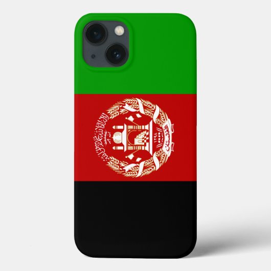 アフガニスタン国旗 Case-Mate iPhoneケース (裏面)