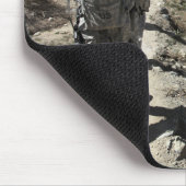 アフガニスタン国軍と米兵 マウスパッド (コーナー)