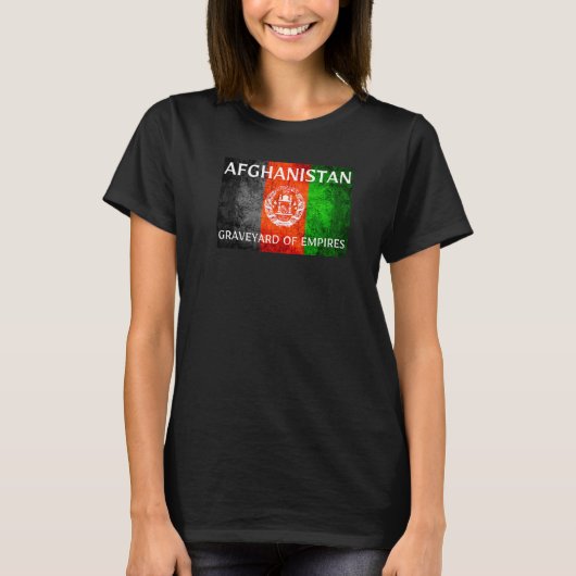 アフガニスタン帝国の墓地 Tシャツ (正面)