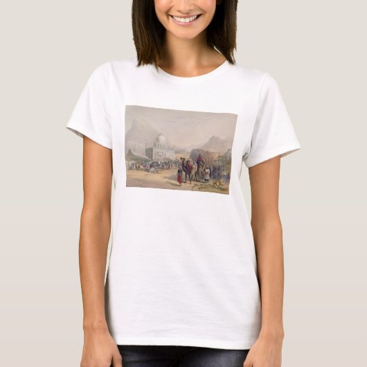 アフガニスタン王アフメド・シャウの神殿 Tシャツ (正面)