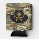 アフガニスタン第一騎兵師団 缶クーラー (裏面)