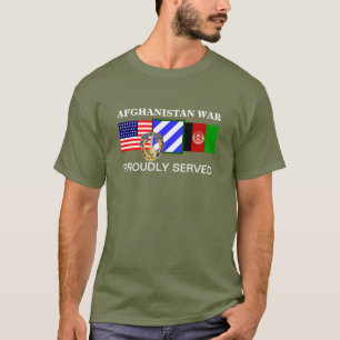 アフガニスタン第3歩兵第7騎兵戦Tシャツ Tシャツ