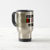 アフガニスタン退役軍人 トラベルマグ (正面左)