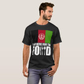 アフガニスタン お土産 食品 旅行 友達 Tシャツ (正面フル)