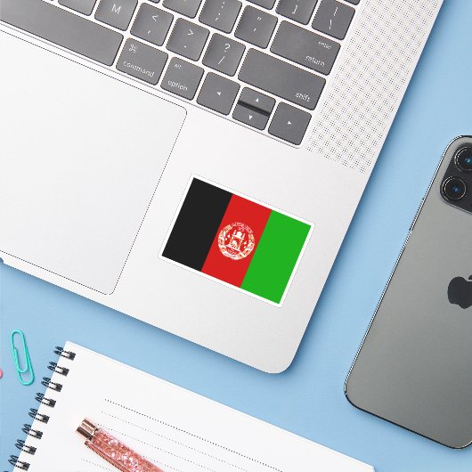 アフガニスタン シール (ノートパソコンとiPhone)