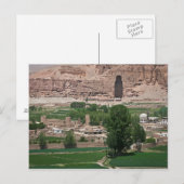 アフガニスタン、ハガキ・バーミヤン・バレー ポストカード (正面/裏面)