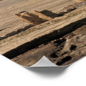 アフガニスタン、バミアン・バレー。古代の陶器 ポスター (角)