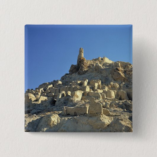 アフガニスタン、バーミアン·バレー。という伝説がある 缶バッジ (正面)