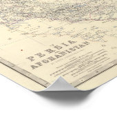 アフガニスタン，ペルシャ ポスター (角)