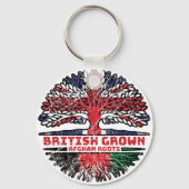 アフガニスタンAfghanistan Uk 統一された Kingdom British Tree キーホルダー (裏面)
