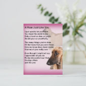 アフガンのデザイン – ムーム・ブーン ポストカード (スタンド正面)