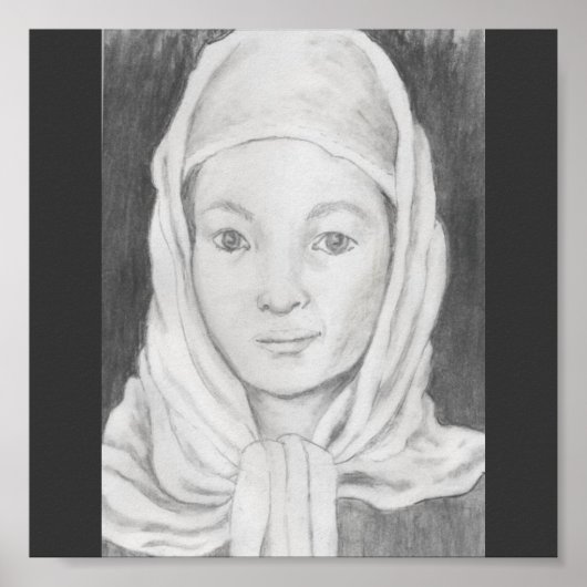 アフガンの女子学生 ポスター (正面)