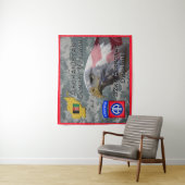 「アフガンコンバット退役軍人」 - 82機空部 タペストリー (インサイチュ)