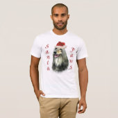 アフガンサンタポーズ Tシャツ (正面フル)