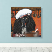 アフガンシェフ キャンバスプリント (インサイチュ (ウッドフロア))