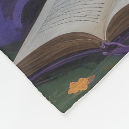 アフガンハウンドお洒落ドグハロウィン絵を描ズ フリースブランケット (角)