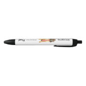 アフガンハウンドのパパ 黒ボールペン (ボトム)