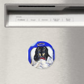 アフガンハウンドの天使 マグネット (インサイチュ (食洗機))