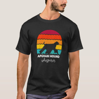 アフガンハウンドの語りかけ Tシャツ