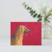 アフガンハウンドカードとGIfts ポストカード (スタンド正面)