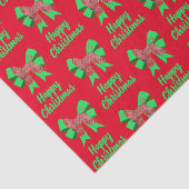 アフガンハウンドクリスマスドッグ&グリーンボウ 薄葉紙 (詳細)