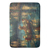 アフガンハウンドクリスマスフェスティバル航海 バスマット (正面縦)