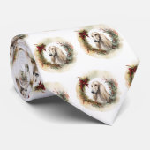 アフガンハウンドクリスマスリースフェスティバルカップ ネクタイ (ロール)