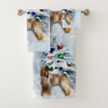 アフガンハウンドクリスマス