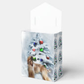 アフガンハウンドクリスマス フェイバーボックス (オープン)