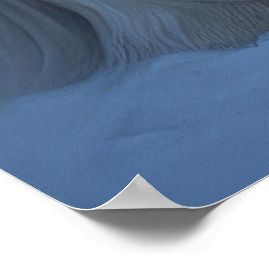 アフガンハウンドスノウイそりに乗るクリスマスデコール ポスター (角)