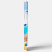 アフガンハウンドドグオンビーチ Case-Mate iPhoneケース (裏面 / 右)