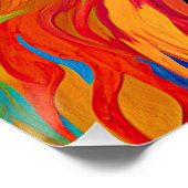 アフガンハウンドドッグ005 - Zetton Ziana ポスター (コーナー)