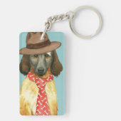 アフガンハウンドパパ キーホルダー (裏面)